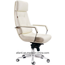 Chaise de directeur général en bois en cuir ergonomique (RFT-A2014)